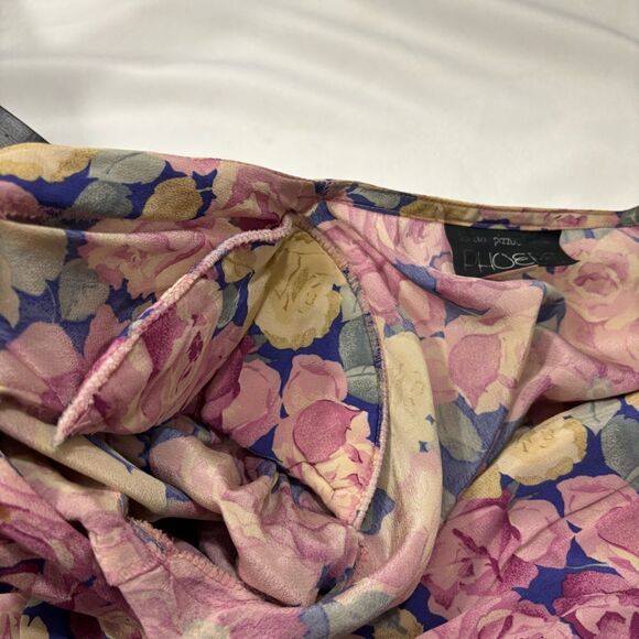 Vintage Lynda Pizzuto for Phoebe Dress Floral Prind - Picture 4 of 16